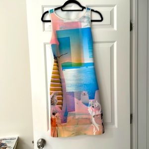 Clover Canyon fun, and sexy dress. Also makes you look slim.